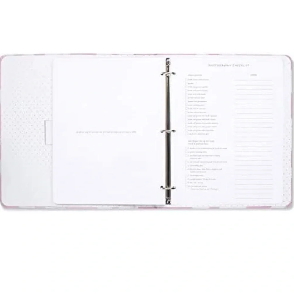 NIB Kate Spade Brushy Rose Bridal Planner